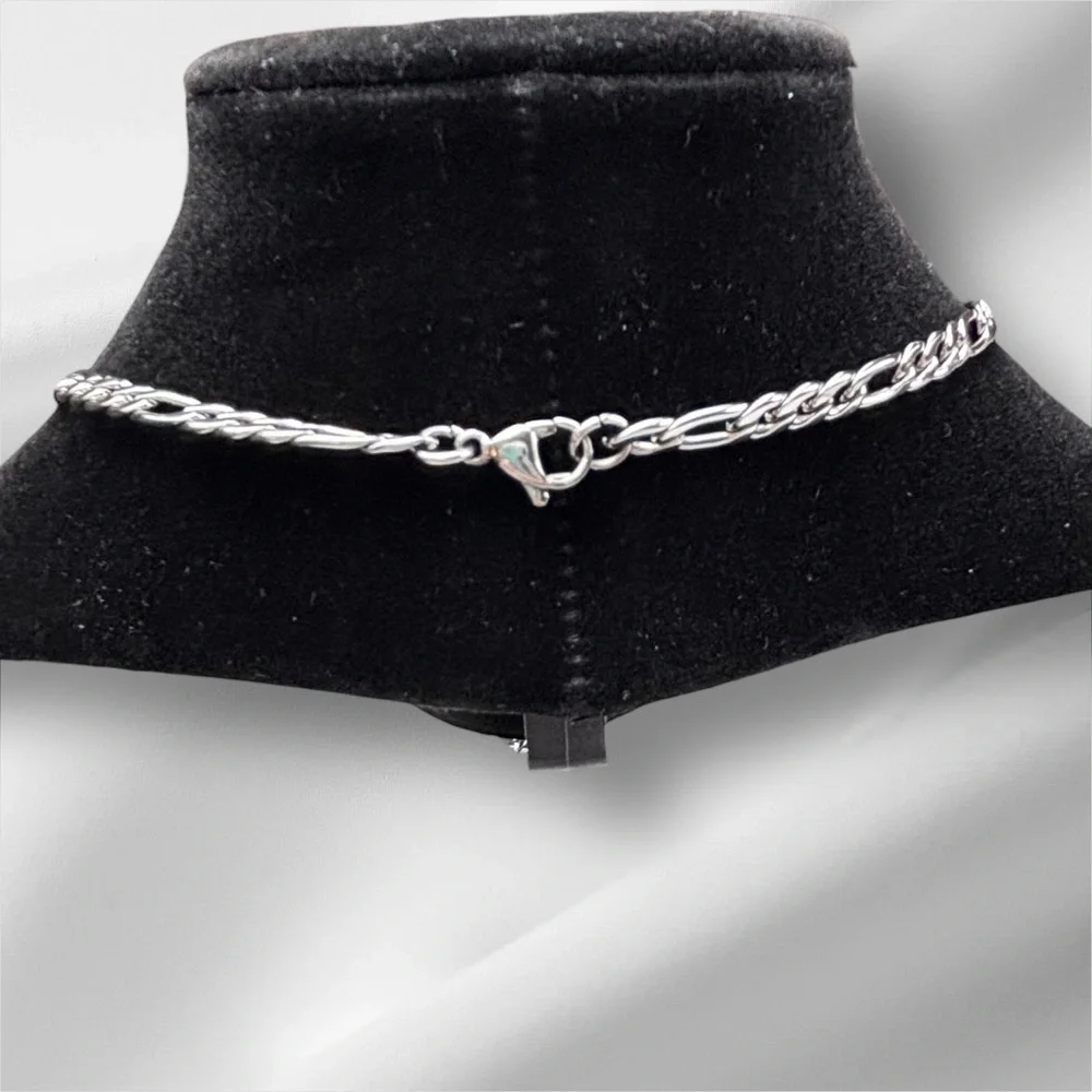 Men’s Silver Chain Necklace with #23 Pendant